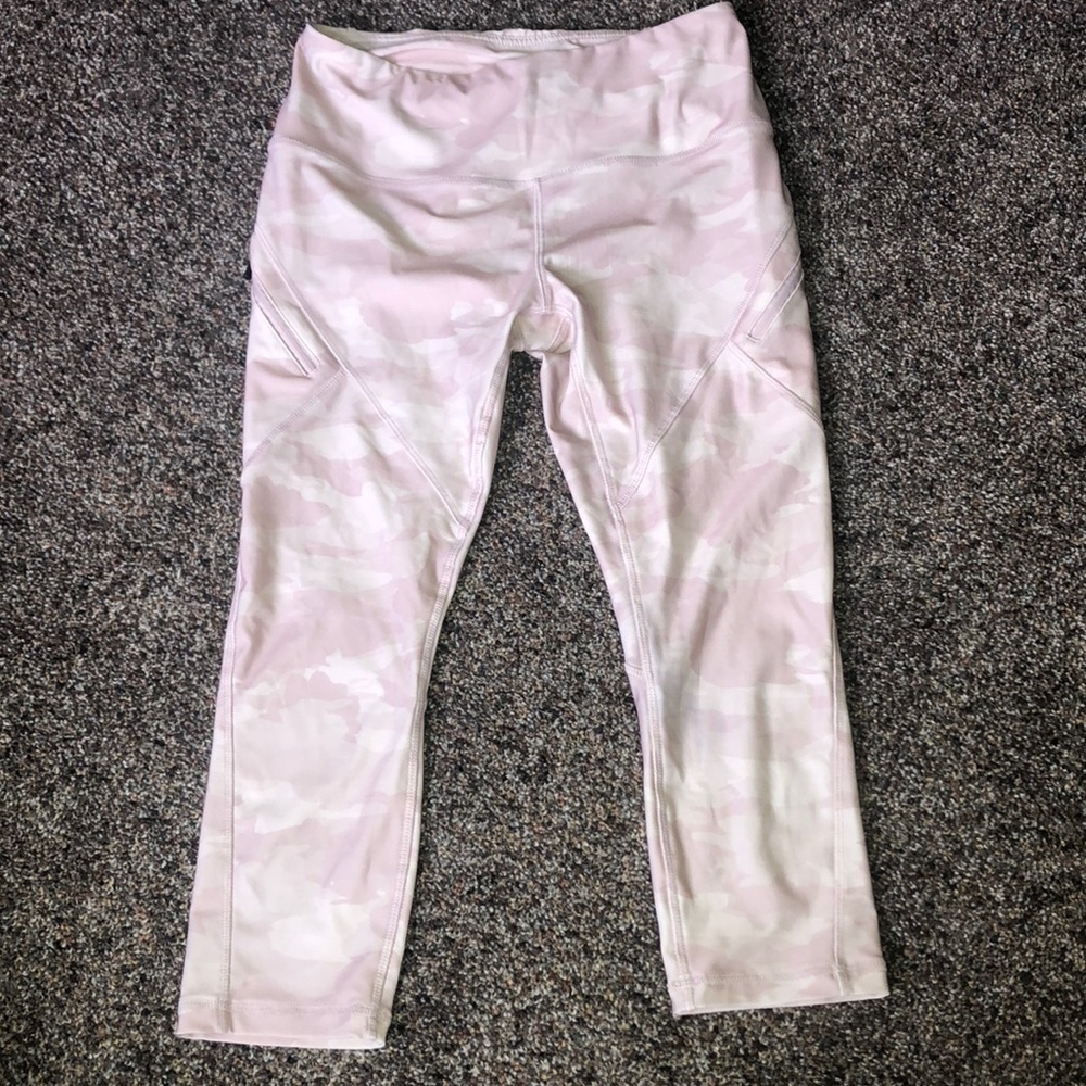 pink camo leggings